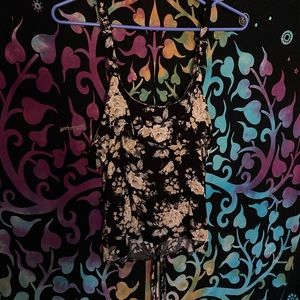 Cute floral tank top